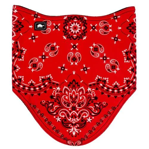 Comfort Shell Game Face Bandana Facemask - Red Bandana