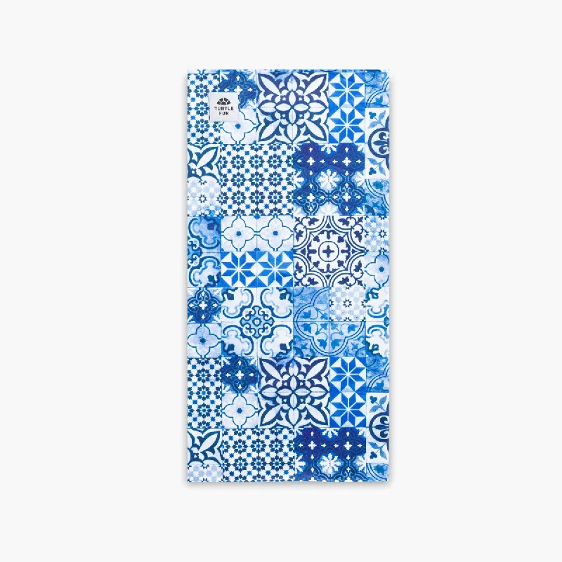 Comfort Shell Printed Tube Neck Gaiter - Ice Crystal