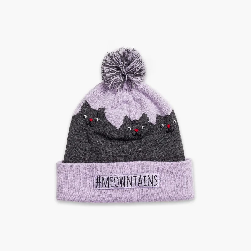 Kids' #Meowntains Pom - Lavender