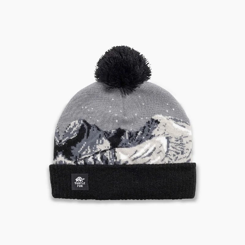 Kids' Pano Beanie - Black