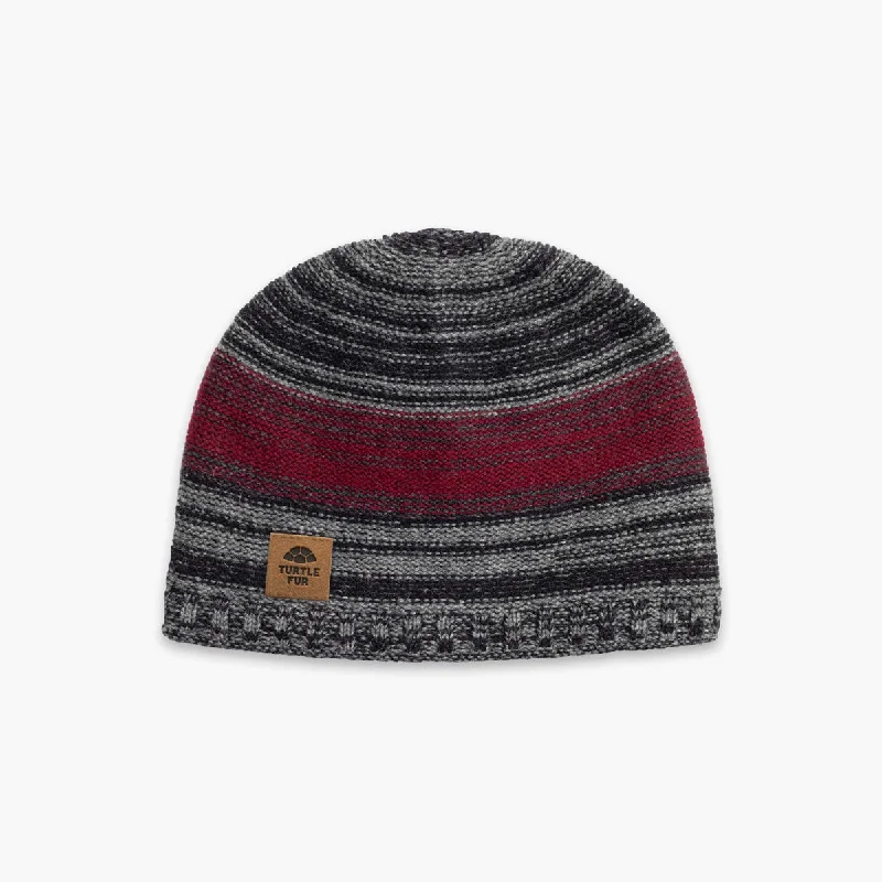 Lambswool Rufus Beanie - Carbon