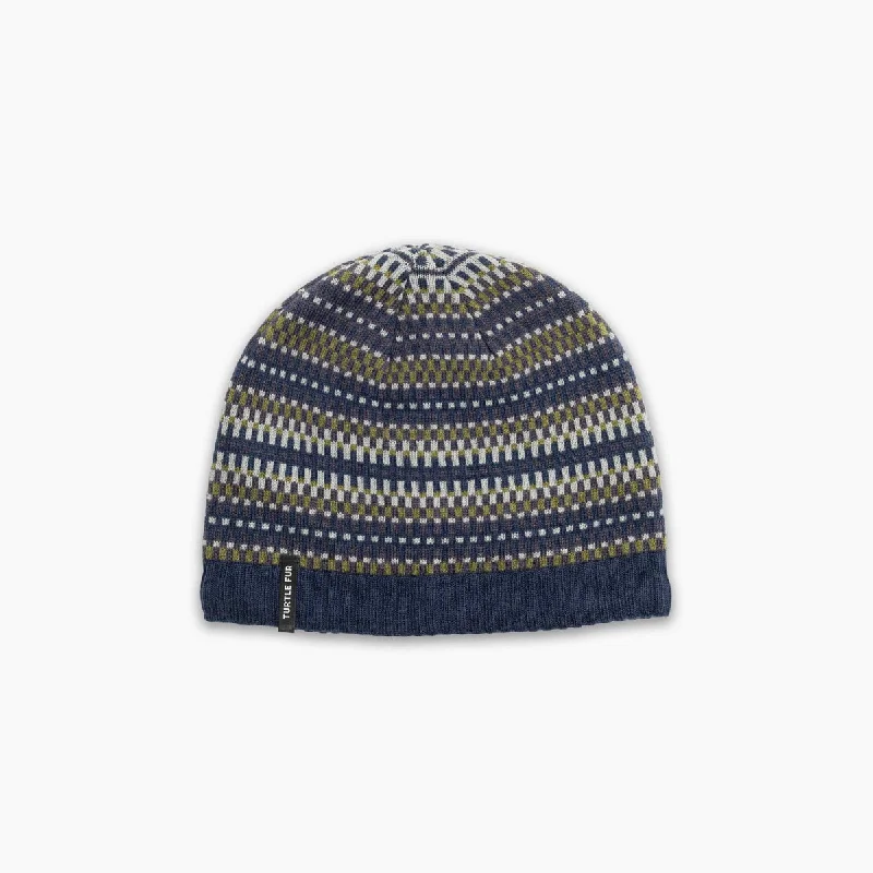 Merino Wool Lloyd Beanie - Ink