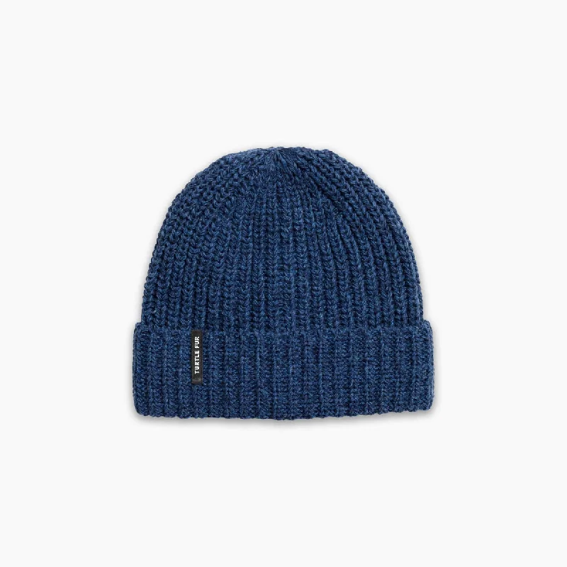 Ocean Ragg Wool Ethan Beanie - Navy