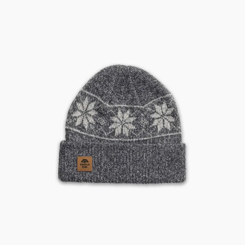 Ocean Ragg Wool Mount Snow Beanie - Gray