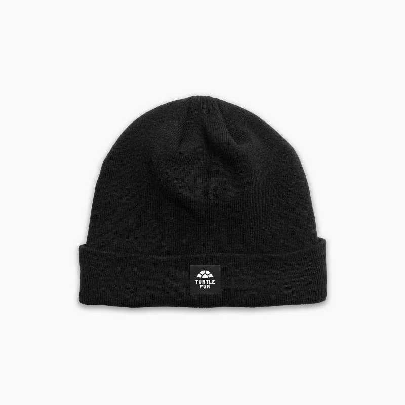 Pathfinder Knit Cuff Beanie - Black