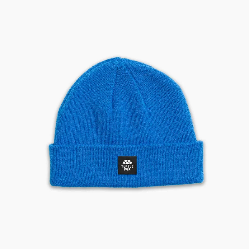 Pathfinder Knit Cuff Beanie - Blue