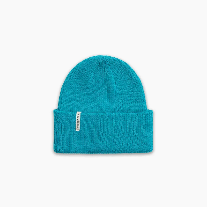 Polylana Chairith Cuff Beanie - Turquoise