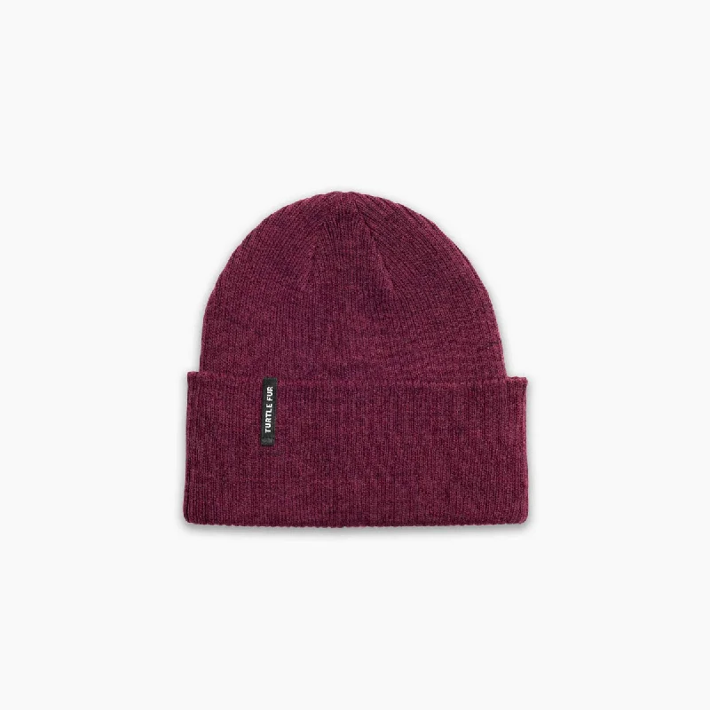 Polylana Chairith Cuff Beanie - Wine