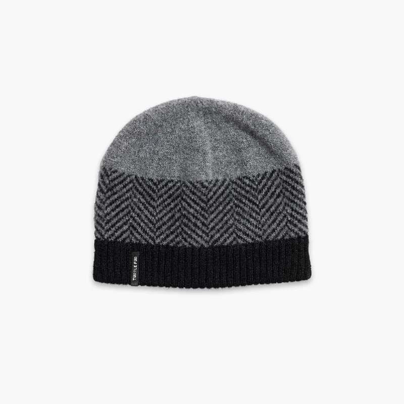 Recycled Haring Knit Beanie - Black