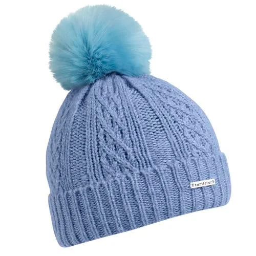 Recycled Knit Lindsey Pom - Sky