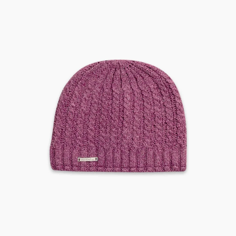 Recycled Pelly Beanie - Wine