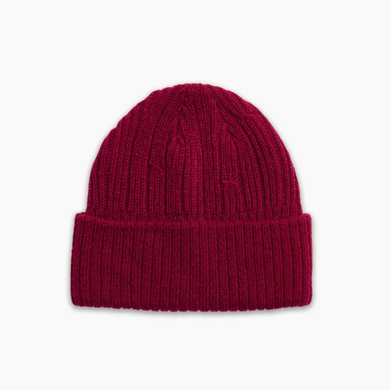 Wyatt Beanie - Wine