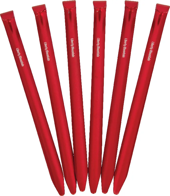 Wide Ultralight Tent Peg - 7" (6 pack)